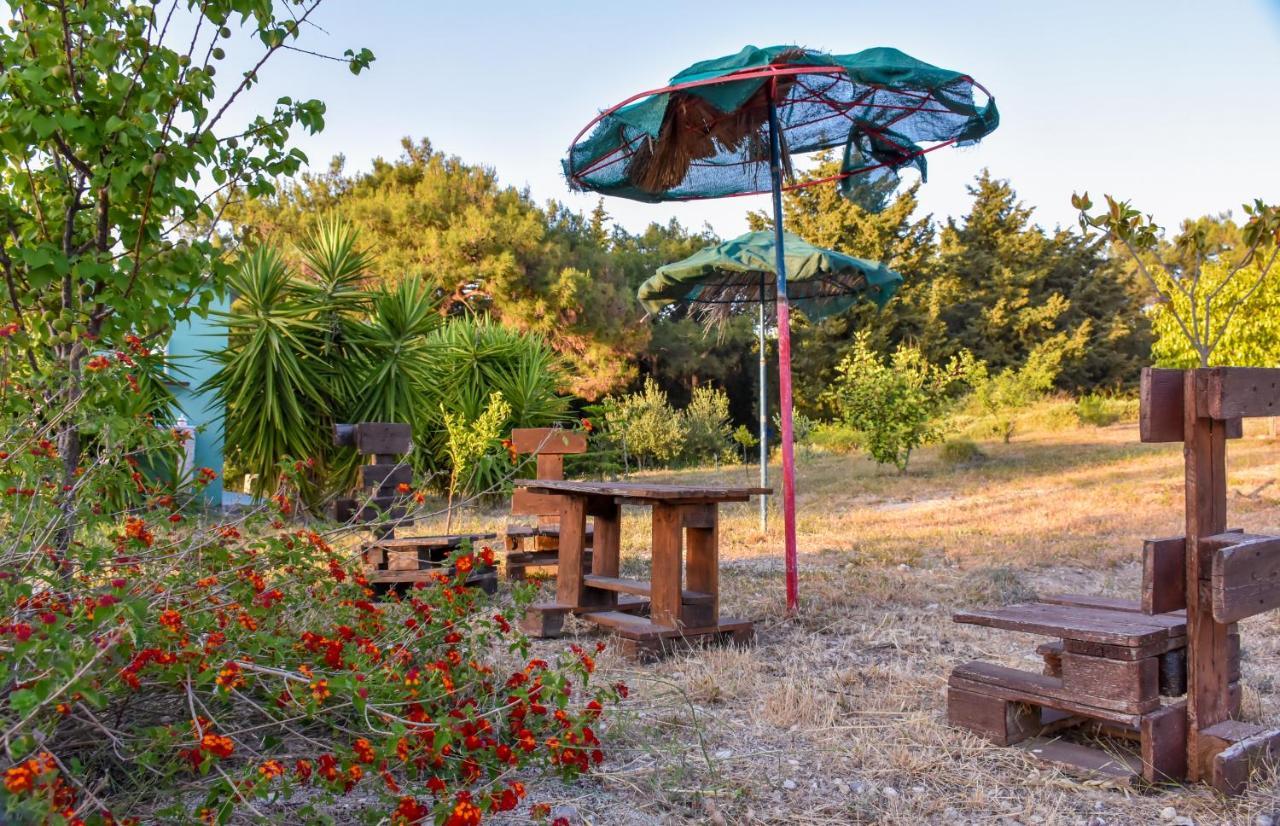 Drolma Ling Nature Cabins Theológos Exterior foto