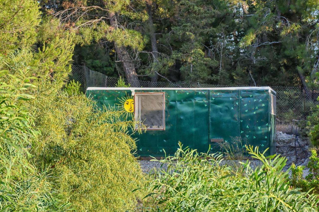 Drolma Ling Nature Cabins Theológos Exterior foto