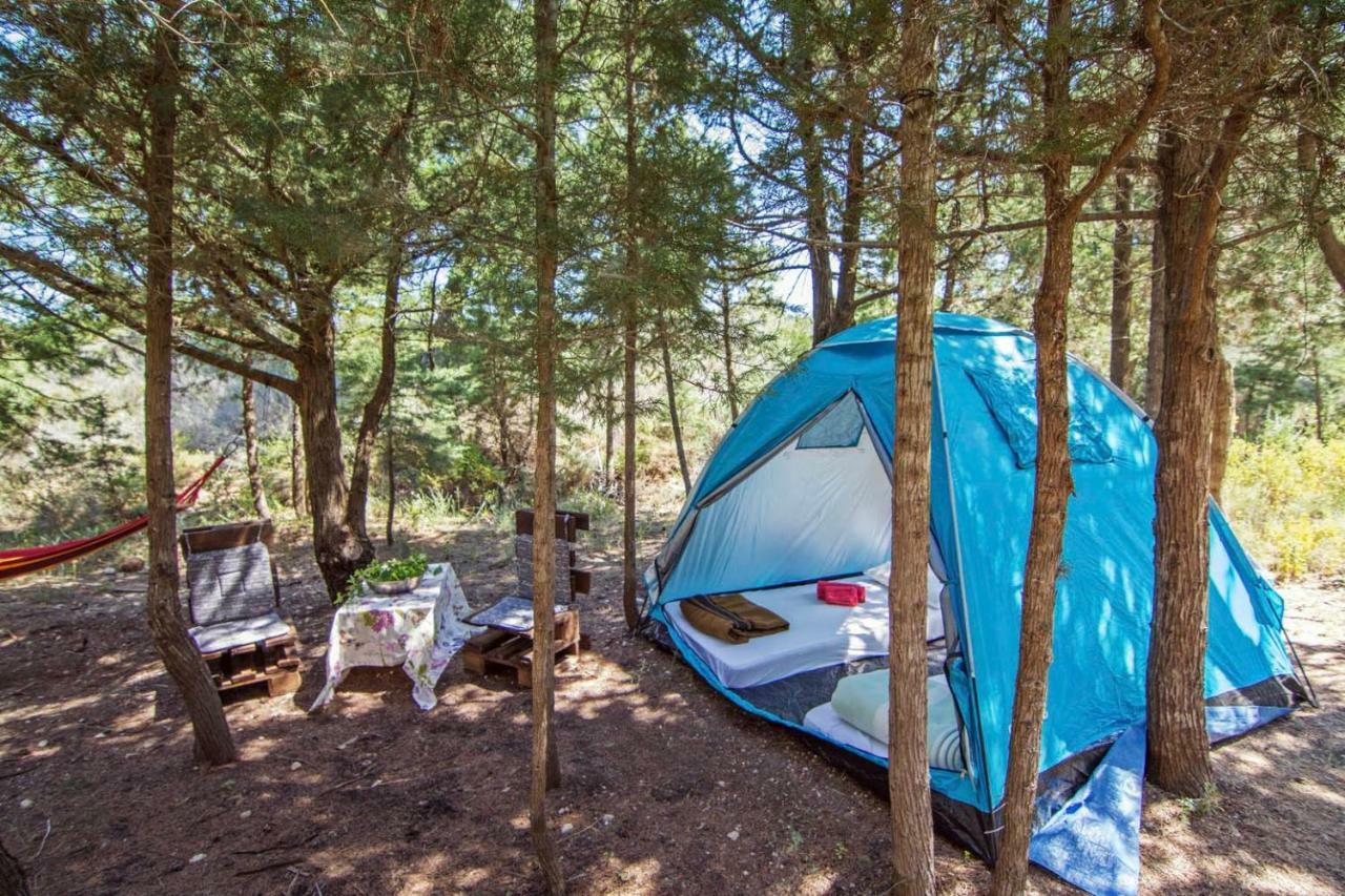 Drolma Ling Nature Cabins Theológos Exterior foto