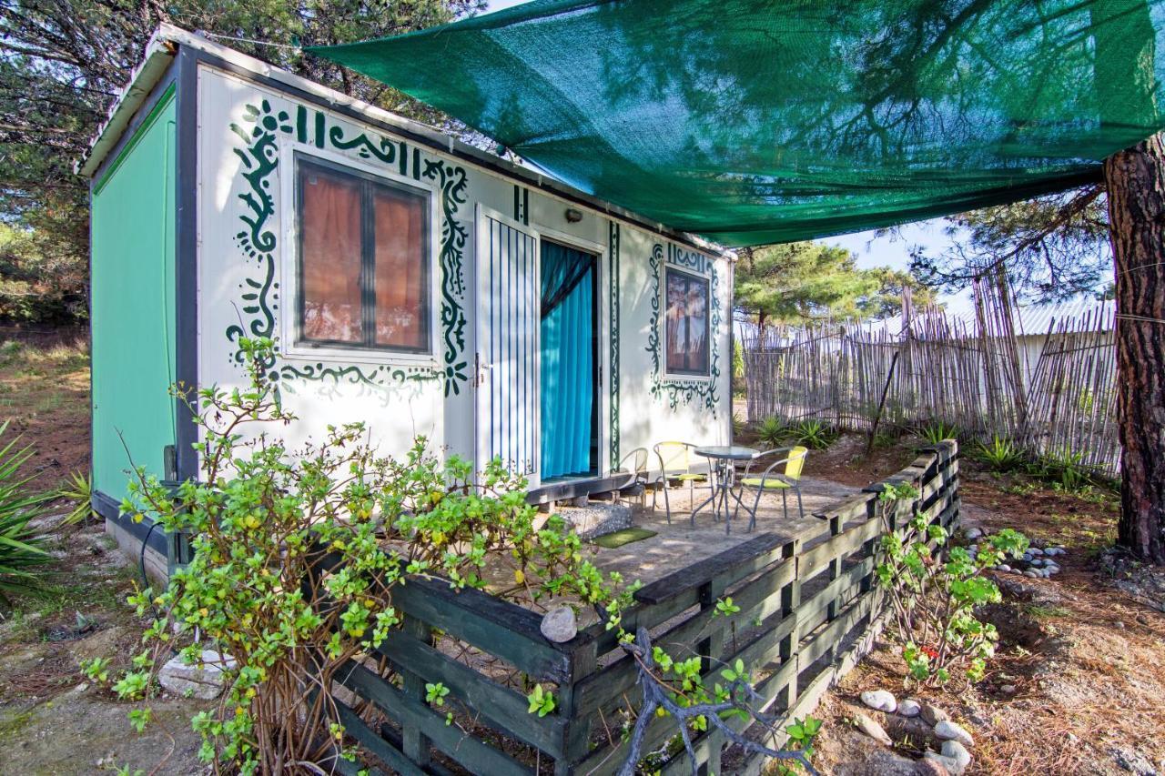 Drolma Ling Nature Cabins Theológos Exterior foto